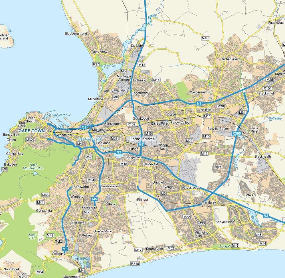 地图epping开普敦