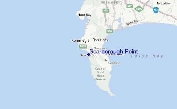地图scarborough开普敦