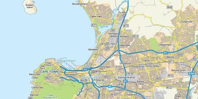 地图米拿顿和包围