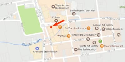地图dorp开普敦街道