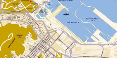 港口的开普敦活地图