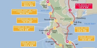 地图普阿格斯的路线