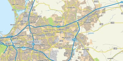 Bellville开普敦地图